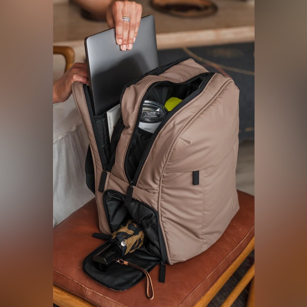 Calpack Tan Backpack - Picture 3 of 7